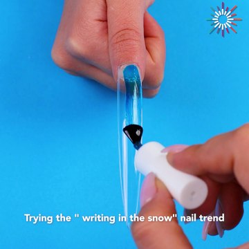 Let it snow, let it glow, nail inspo for frosty days ❄️