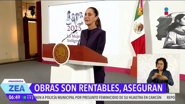Tren Maya, hoteles Mundo Maya y Mexicana de Aviación son rentables, asegura Claudia Sheinbaum
