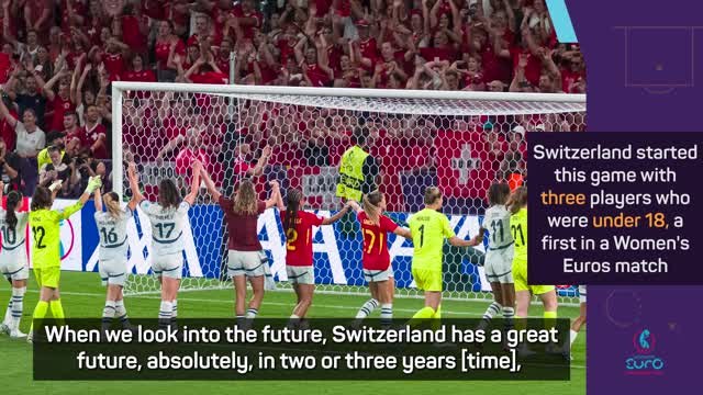 Sundhage feels transformation in Swiss despite Euros exit