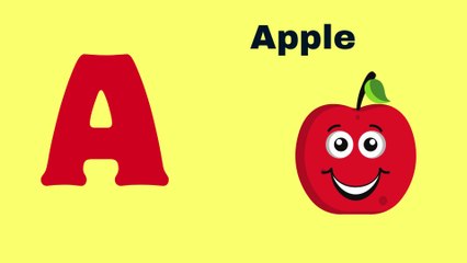 Learn The ABC Phonic Song with APPLE as Your First Lesson ABC Songs ABCD, Nursery Rhymes, Baby Song1
