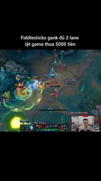Fiddlesticks gank đủ 3 lane lật game thua 5000 tiền #fiddlesticks #leesin #lienminhhuyenthoai #leagueoflegends #knightriseky