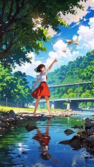 She Flies with the Wind