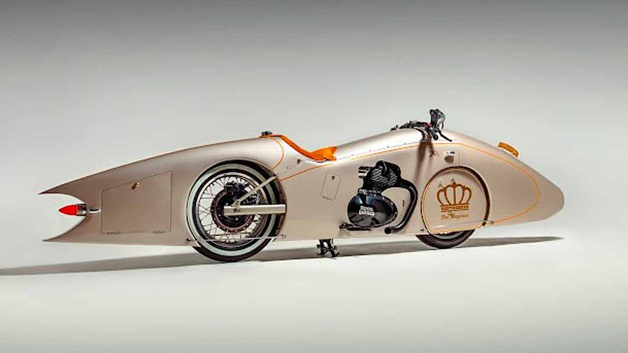 독일 장인이 Royal Enfield Shotgun 650을 아르 데코 스타일의 예술 작품으로 재탄생시키다