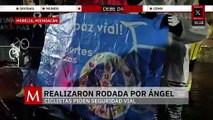 Despiden a Ángel, joven ciclista arrollado y habitante de casa asistencial del DIF en Morelia
