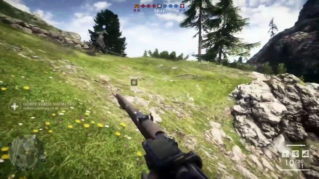 Battlefield 1 Online Conquest Sniper Gameplay No Commentary