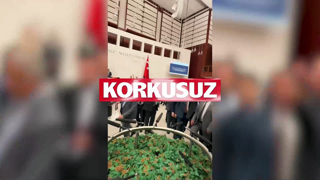 Meclis birbirine karıştı! AKP'li vekiller muhalefete saldırdı