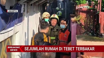 BREAKING NEWS! Rumah Warga di Tebet Kebakaran, 4 Orang Tewas