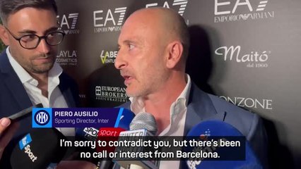 Inter sporting director denies any contact with Barcelona for Dumfries