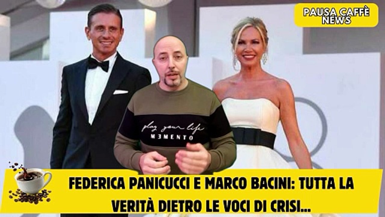 Federica Panicucci e Marco Bacini tutta la verità dietro le voci di crisi...