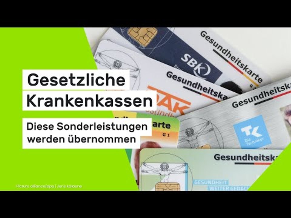 Diese Sonderleistungen zahlen die gesetzlichen Krankenkassen