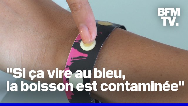 Une entreprise met au point un bracelet pour détecter le GHB dans les boissons