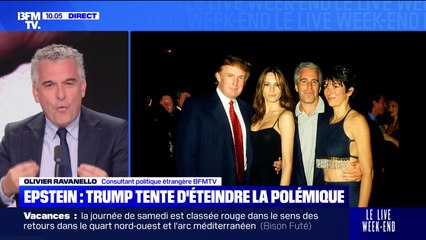 Affaire Epstein : Donald Trump tente d'éteindre la polémique - 19/07