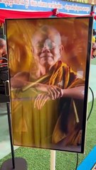 ทักษิณ-สุวัจน์ ร่วมพิธีวัดบ้านไร่ เปิดตัว AI หลวงพ่อคูณ