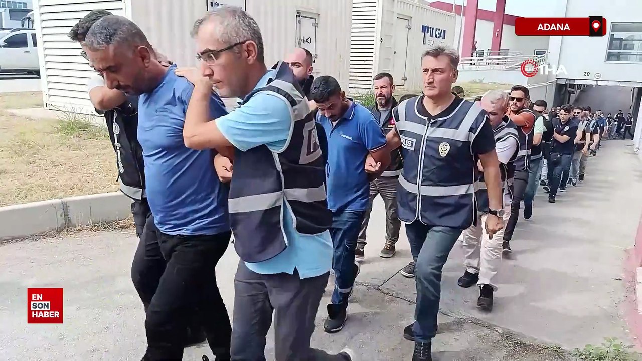 Adana'da 'Narkokapan-Adana 2' operasyonunda 152 tutuklama