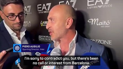 Inter sporting director denies any contact with Barcelona for Dumfries