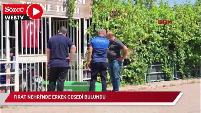 Fırat Nehri'nde erkek cesedi bulundu