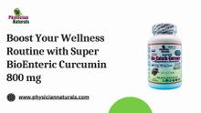 Boost Your Wellness Routine with Super BioEnteric Curcumin 800 mg