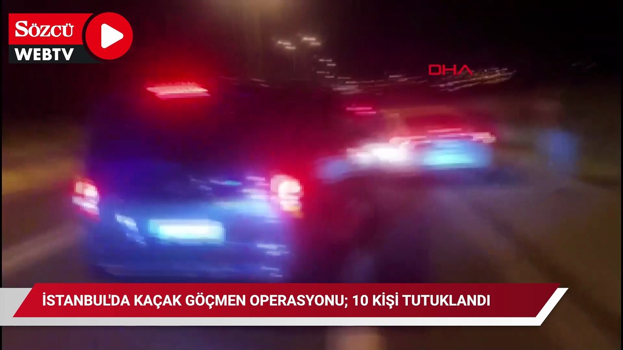 İstanbul'da göçmen kaçakçılığı operasyonu: 10 şüpheli tutuklandı
