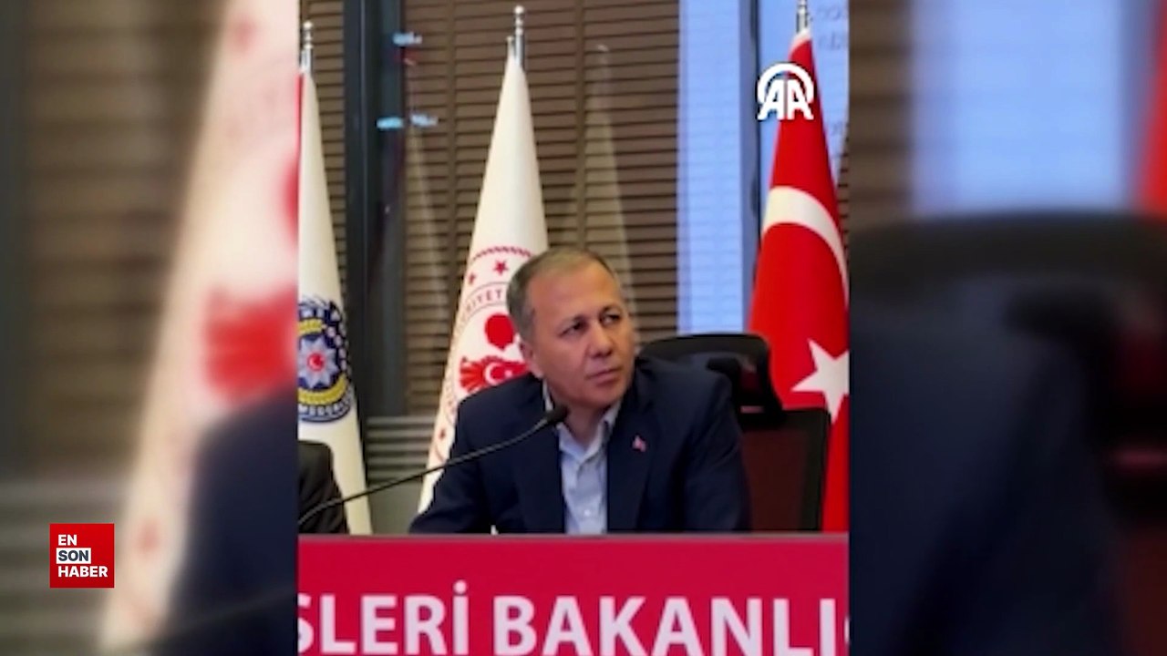 İçişleri Bakanı Yerlikaya başkanlığında hız levhaları ve sahipsiz hayvanlara ilişkin toplantı