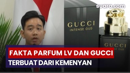 Benarkah Parfum LV dan Gucci Terbuat dari Kemenyan Seperti Kata Gibran? Ini Faktanya