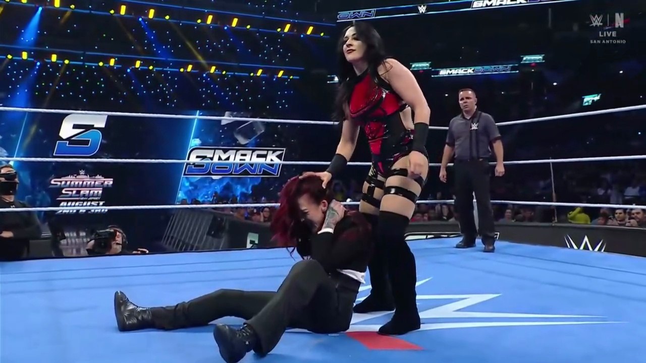 WWE Smack Down _July 18, 2025 - Stephanie Vaquer Vs Alba Fyre (Secret Hervice)