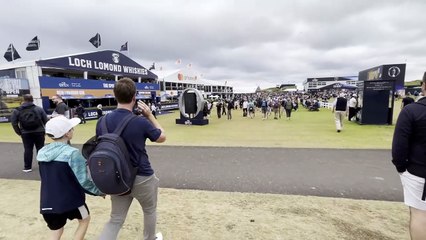 The Open 2025: Spectator Village busy as Saturday's action gets underway at Royal Portrush