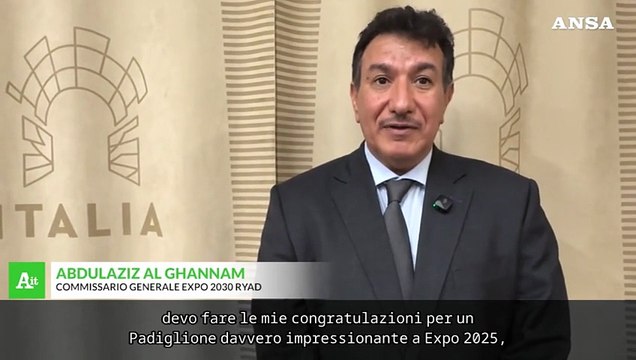 Expo Osaka, il commissario generale di Expo 2030 Riad al Padiglione Italia