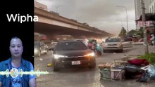 Wipha _ Cơn bão vẫn còn ở ngoài biển đông , nhưng đất liền đã như thế này rồi
