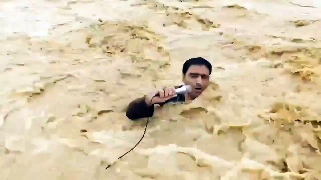 Canlı yayın faciası! Selin ortasında yayın yaparken canından oluyordu