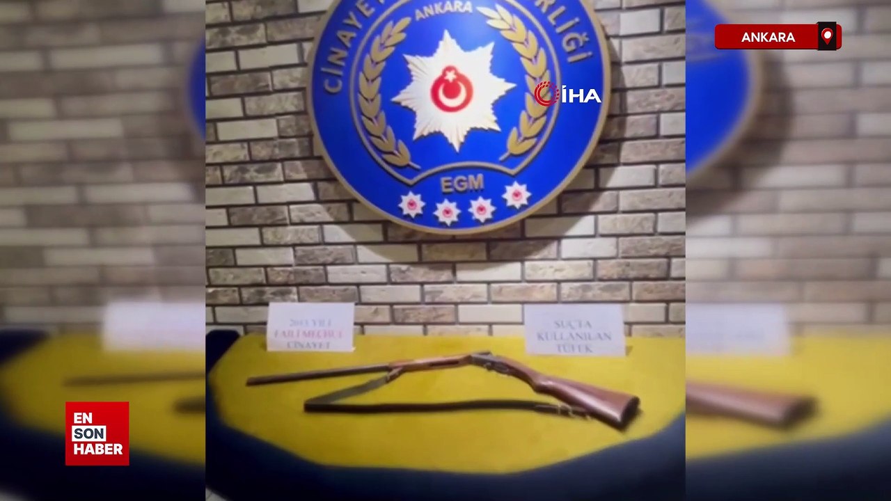 Ankara’da 12 yıllık faili meçhul cinayet yapılan ihbarla aydınlatıldı