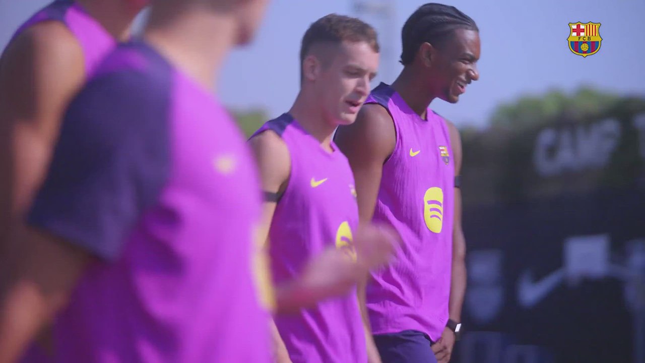 FC Barcelona entrenamiento