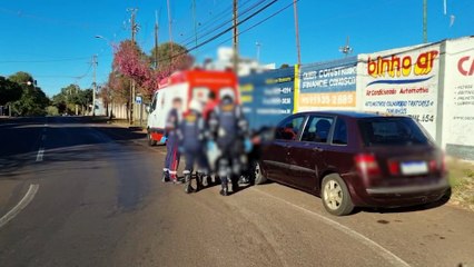 Mal súbito ao volante: homem de 35 anos é atendido às pressas no Centro de Cascavel