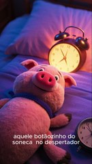 O Porco que grita toda vez que alguém diz “só mais 5 minutinhos #comedy #humor