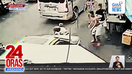 Tanod kritikal, senior citizen sugatan nang masagasaan ng kotse | 24 Oras Weekend