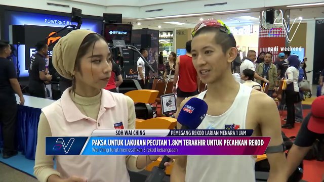 Soh Wai Ching paksa diri untuk lakukan pecutan 1.8km terakhir untuk pecahkan rekod