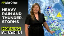 Met Office Sunday Morning Weather Forecast 20/07/2025