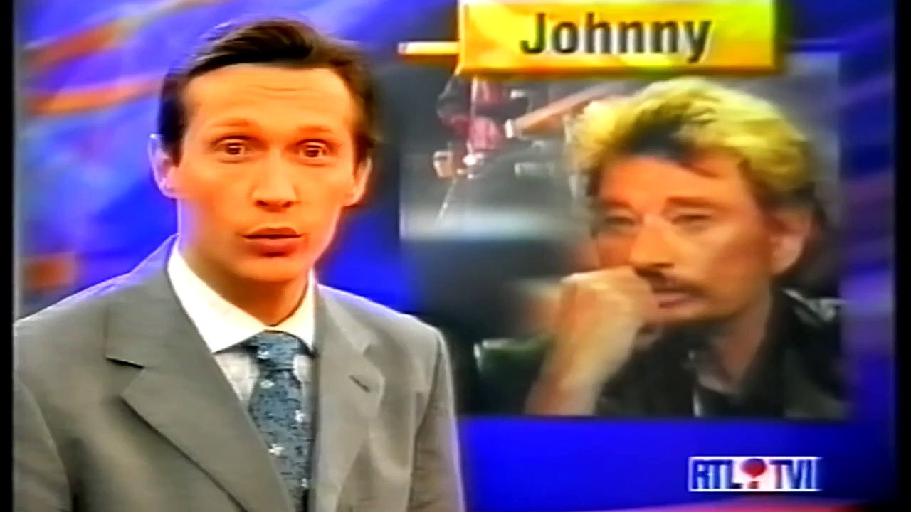 Johnny Hallyday à Bruxelles - RTL TVI (19 Juin 2003) | Retour sur le concert événement