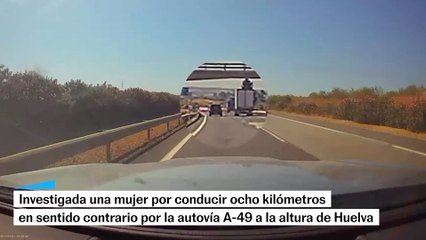 La Guardia Civil investiga a una mujer por conducir ocho kilómetros en sentido contrario