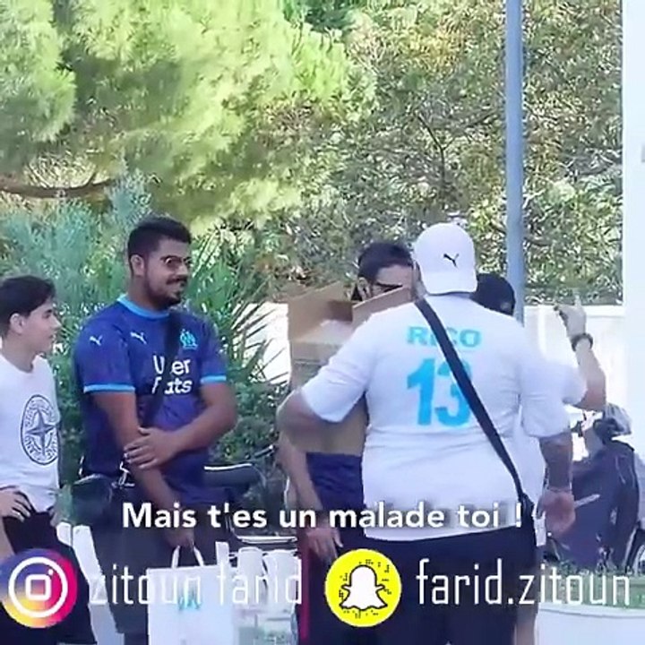 Porter le maillot du PSG à Marseille (Expérience Sociale)
