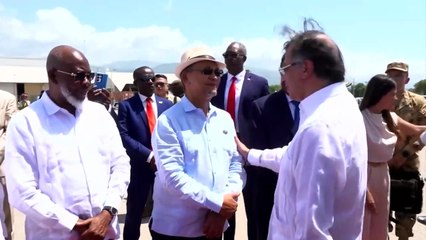 Petro visita Haití para diálogar sobre seguridad y fortalecimiento institucional