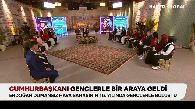 Cumhurbaşkanı Erdoğan: Gençlerimizi zararlı alışkanlıkların pençesinden kurtarmak hepimizin öncelikli görevidir