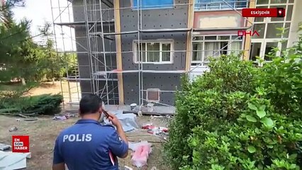 Eskişehir'de iskelede çalışırken 5'inci kattan düşerek öldü