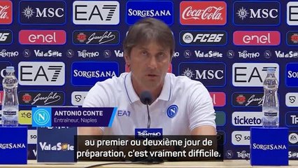 Naples - Conte prudent mais ambitieux : "De Bruyne va élever notre niveau"