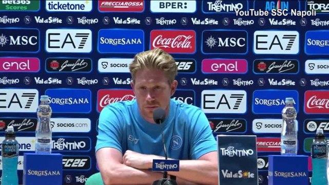 De Bruyne: Napoli? Ecco perché l'ho scelto...