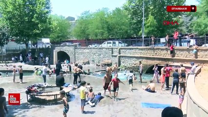 Diyarbakır'da termometreler 48 dereceyi gösterdi