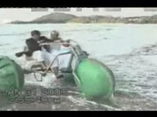 Gamelles en bateau... Toujours bien fun...