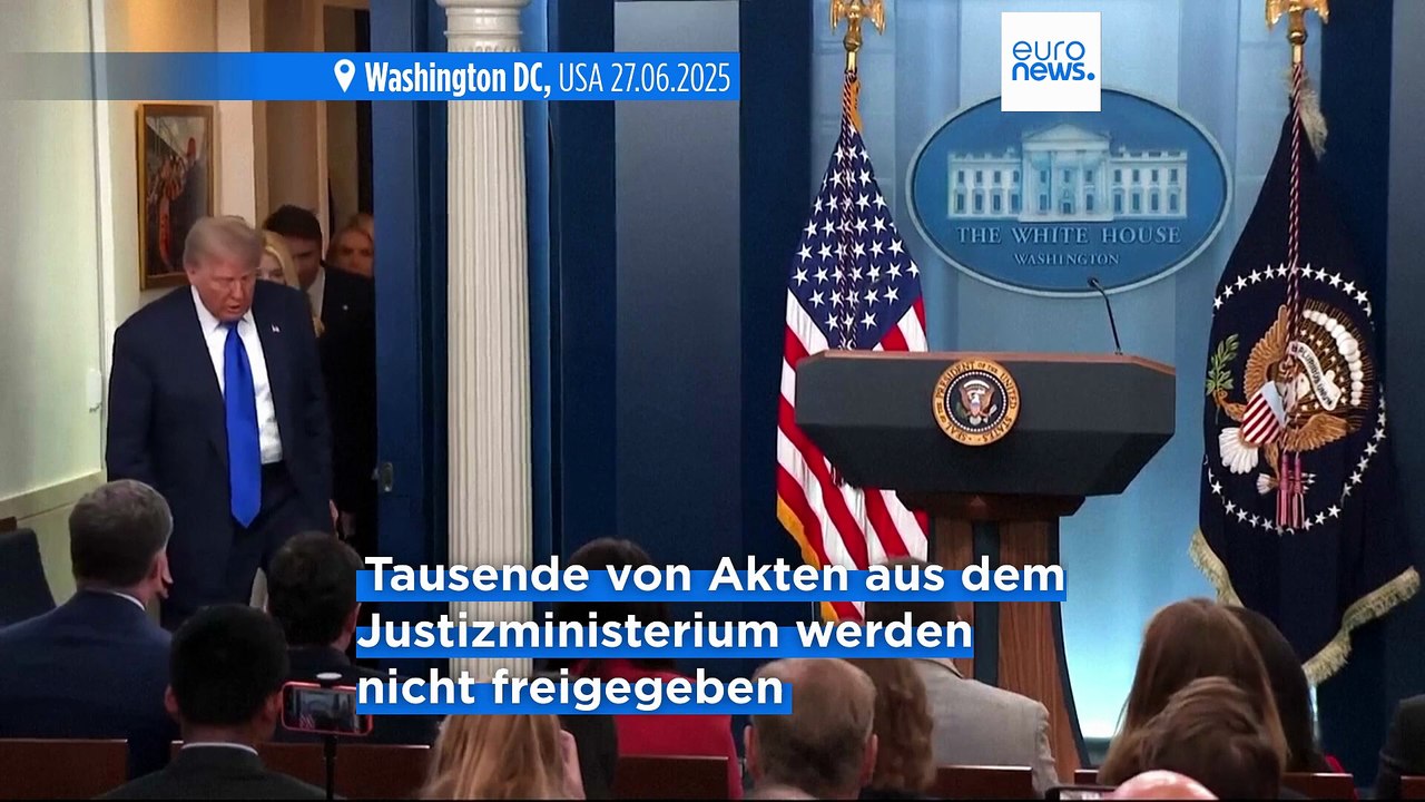 Trump-Regierung will Akten der Grand Jury im Fall Epstein freigeben