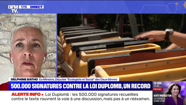 Loi Duplomb: pour Delphine Batho (Écologiste et Social), c'est une loi d'empoisonnement alimentaire