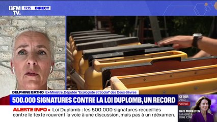 Loi Duplomb: pour Delphine Batho (Écologiste et Social), "c'est une loi d'empoisonnement alimentaire"