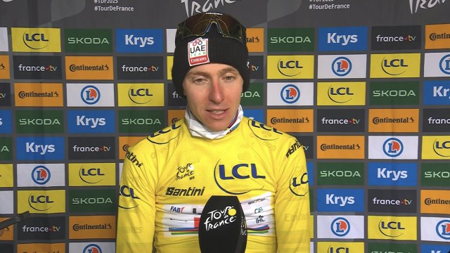 Tour de France 2025 – Tadej Pogacar : Je ne sais pas ce qui est arrivé à Remco Evenepoel… triste pour lui